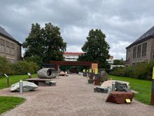 The Rock Garden before the entrance 