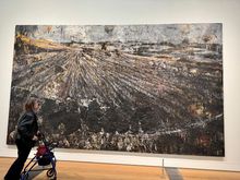 Some of his works are comments on the Halocaust and Nazi Germany, which were very controversial when made as he was among the first artists, having been born in 1945, to confront his native country's horrific and recent past.