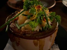 Lobster Congee Pot Pie