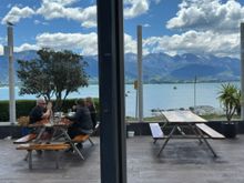 Taken from the Pier Hotel where we had lunch