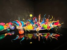 Inside Chihuly museum
