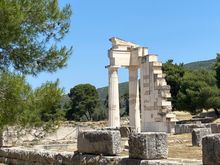 Temple at Sanctuary of Asklepios