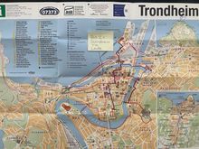 Trondheim map