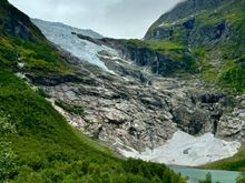Longest glacier in all of Europe. This is its endpoint. Frankly, it was rather anti-climactic…