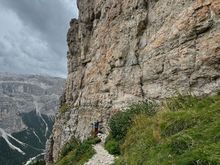 If you look hard, you can see mr_go up against the rock wall