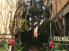 entry to Peninsula Grill