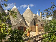 Our airbnb trullo house in Puglia.