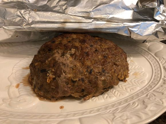 
Lots of good crust on this from not using a loaf pan