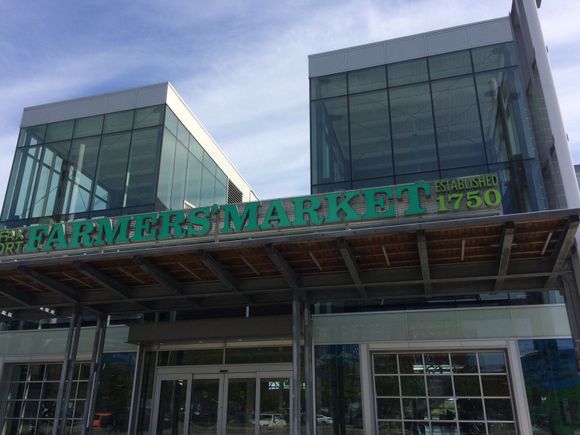 The local farmer's market has been going strong since...    well...  the year 1750  (but who's counting?)