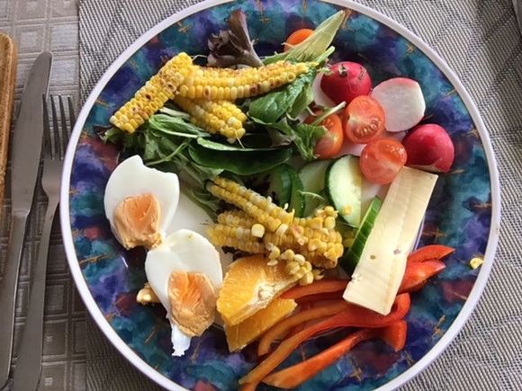 DH made me lunch, he knows me well. 