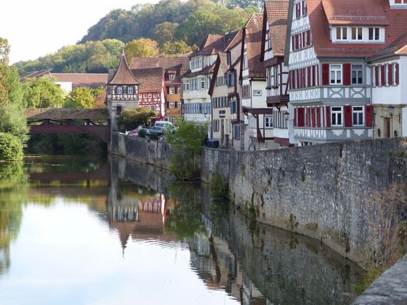 Half timbered houses