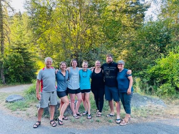 Last night after lots of floating. 