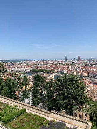 View from our hotel.