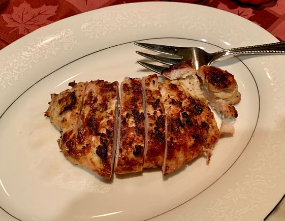 The entree 