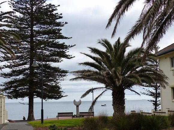 The promenade at Glenelg beach