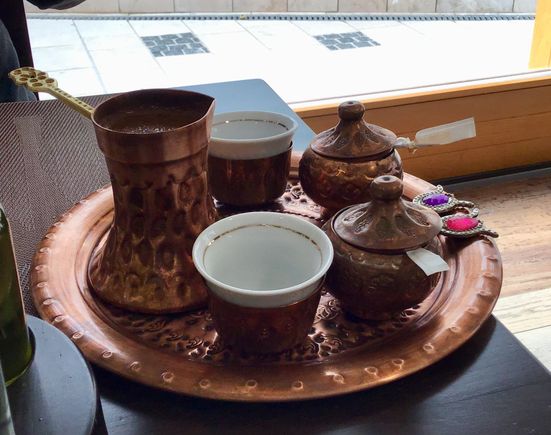 Bosnian coffee service