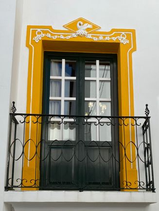 Window of our AirBnB