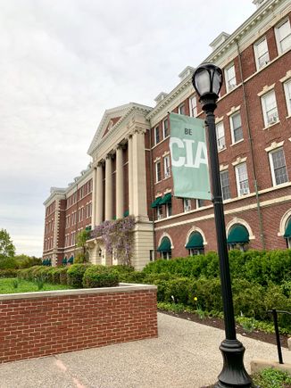 Our final meal in Hyde Park was at the famed Culinary Institute of America. We dined in the American Bounty restaurant, one of four on campus. 