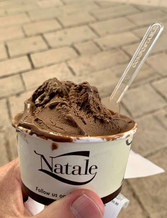 Chocolate-orange Gelato!