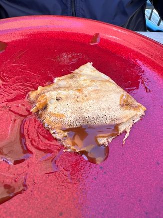 Stay away from crepe with salted caramel.  