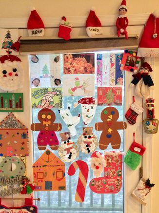 These are some of the cards we made over the years and craft projects