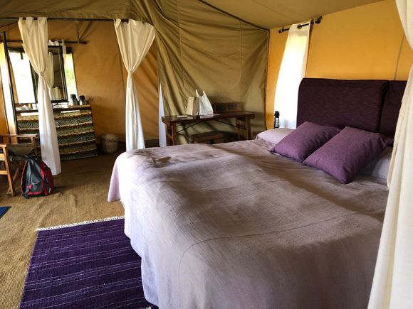 Our tent at Mara 