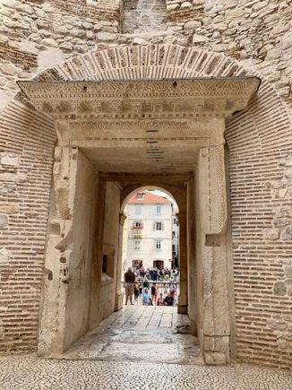 Gate from 4th century 