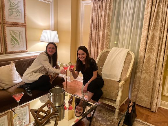 Christmas Eve Cocktails.