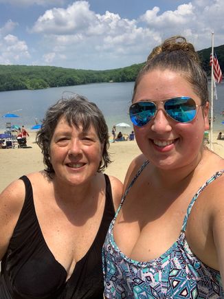 I usually go with my daughter 