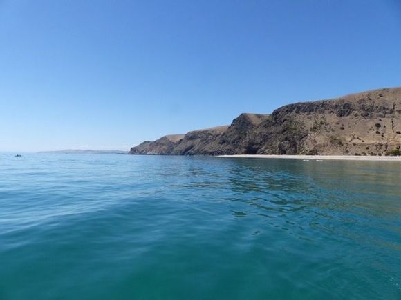 Sometimes water looked green or blue 