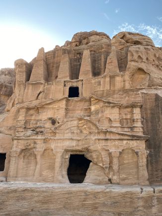 Some of the many remarkable structures that line the walk