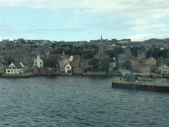 Arriving on ferry, Stromness, Orkney 