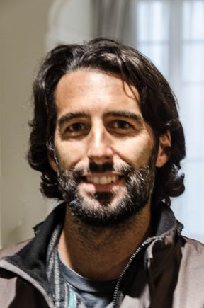 All-too handsome Jesus was our second property manager at Gracia's Aspasios apartments.