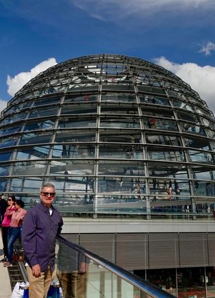 Not looking too jet lagged 