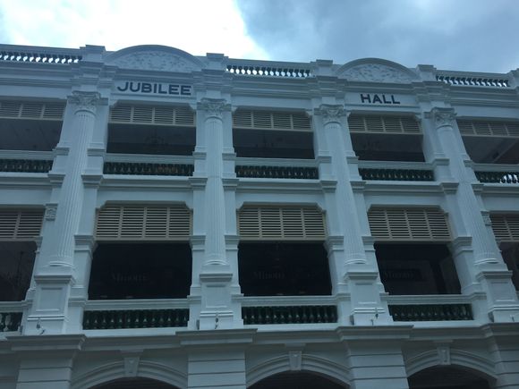 Raffles under renovation
