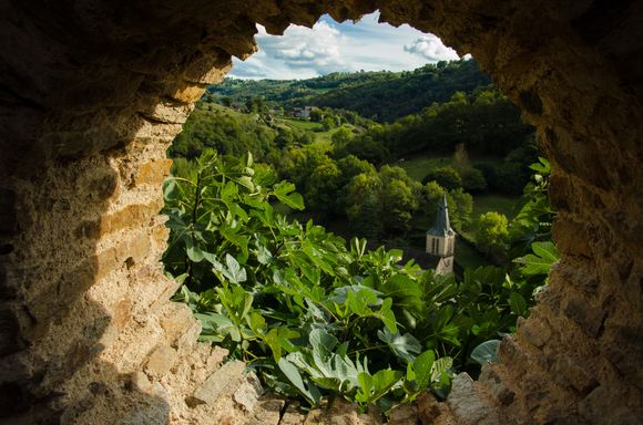 The Chateau has picturesque vistas both round