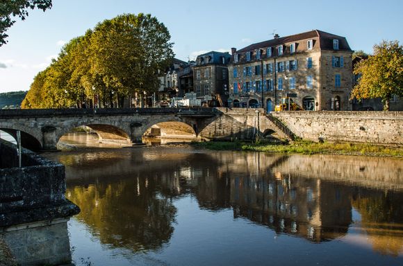 Pont Gambetta over the Cele river.