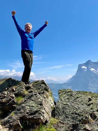 Just finished hiking to the top of Jungfrau (13,642’)!!!! 
