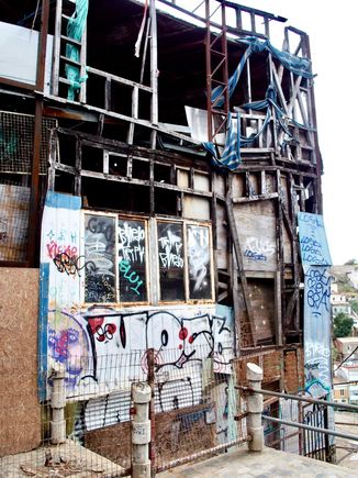 Open Air Museum....this one looks condemned worthy