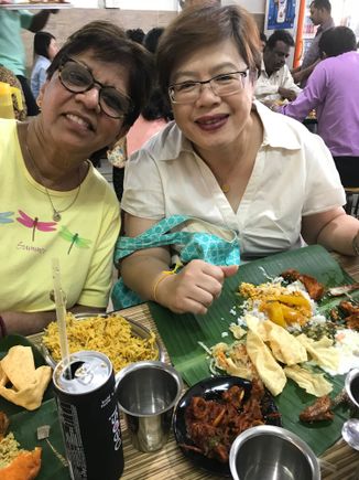Indian lunch. Delicious, plentiful and $4.00