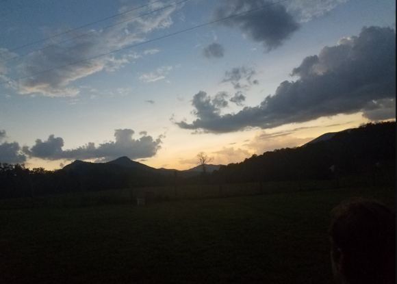 Surrounded by mountains