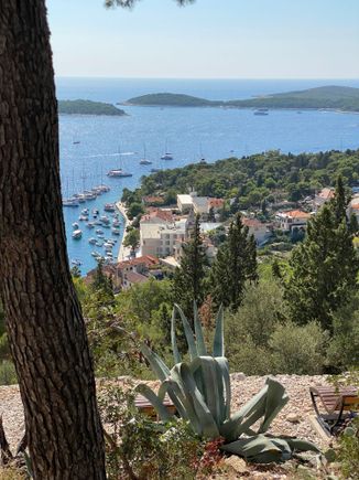 View, walking up to the fortress