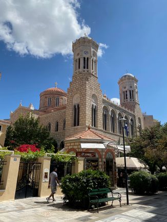 A church along the way