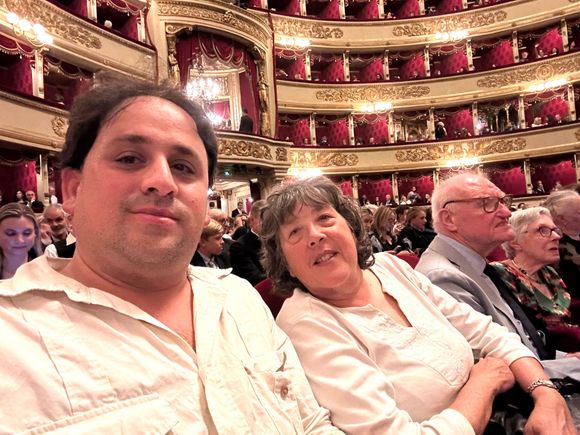 We saw a production of Figaro in La Scala