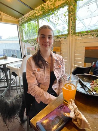 Early 14th birthday dinner. Her birthday is 10 days away.