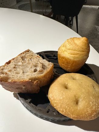 Trio of breads....