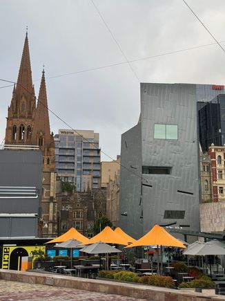 Another view of Federation Square