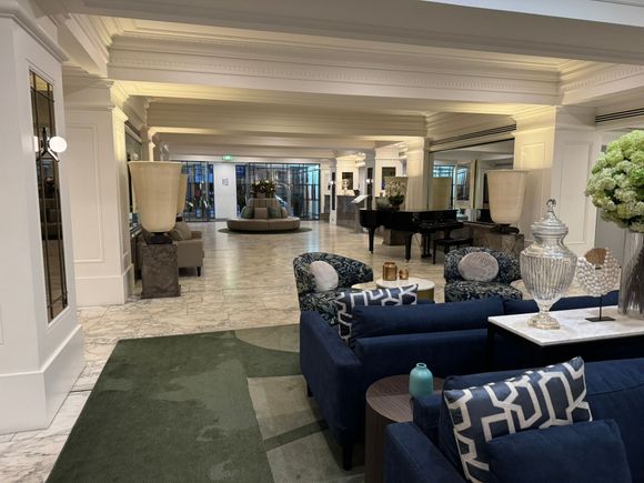 Lobby of The Savoy on Little Collins Strreet