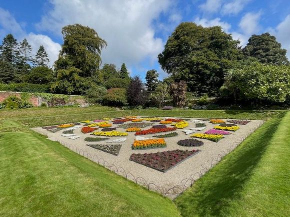 Castle Ward: sunken garden