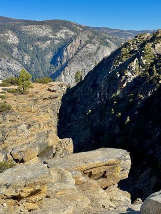 The Taft Point hike and it was incredible.